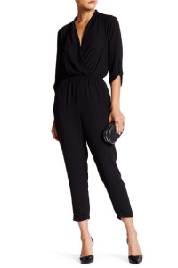 roll sleeve jumpsuit